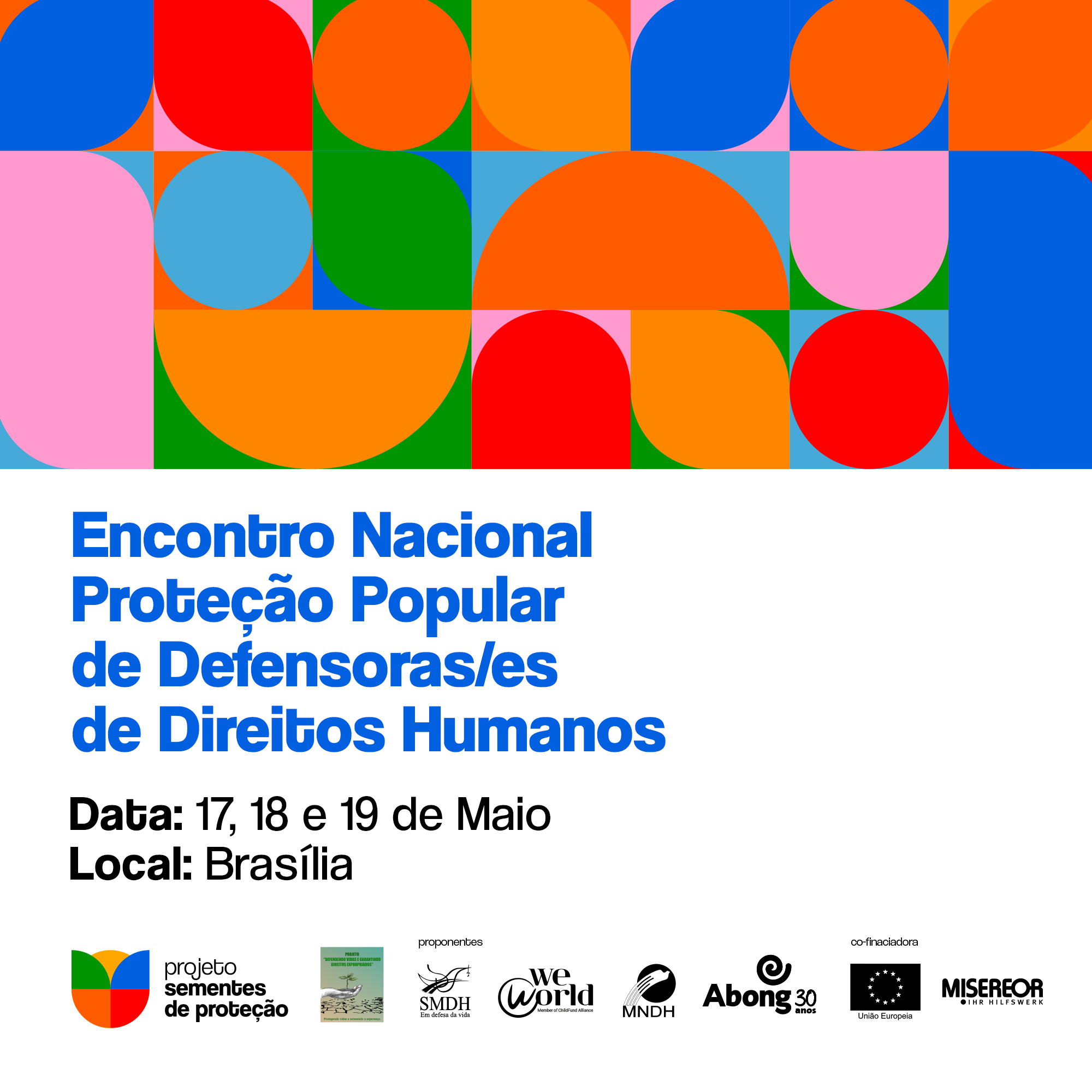 Encontro Nacional - Proteção Popular de Defensoras/es de Direitos Humanos